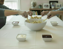 BonBistro Dipping dish Yong Squito 10 x 10 cm - White - 6 pieces