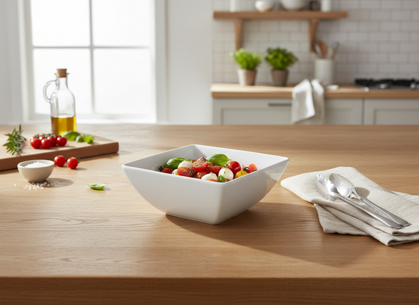 BonBistro bowl Yong Squito 14 x 14 cm - White - 6 pieces