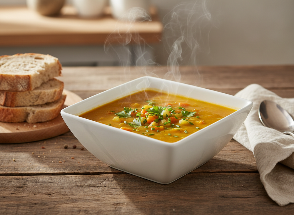 BonBistro Yong Squito Dinnerware Set - White - 12-piece / 4 persons - 4 dinner plates, 4 breakfast plates and 4 bowls