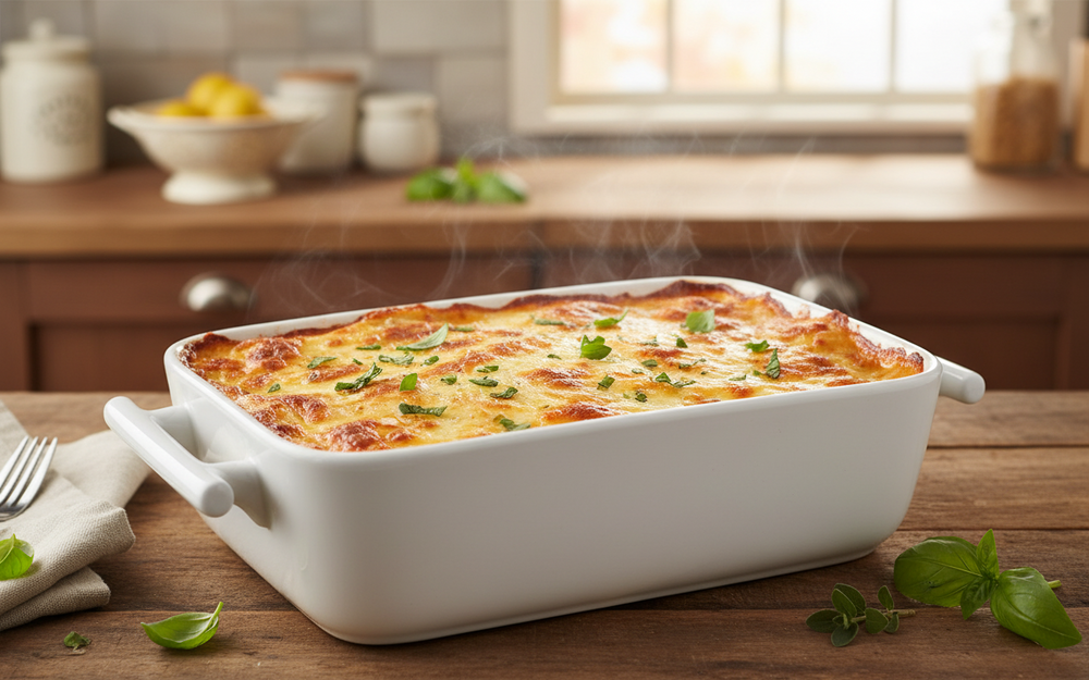 BonBistro Oven dish Yong Squito - 20 x 14 x 6 cm / 1.1 Liter - White - 2 pieces