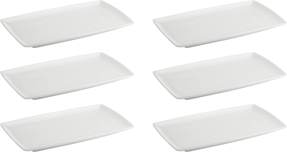 BonBistro Dessert/Serving Dishes Yong Squito 24 x 13 cm - Pack of 6