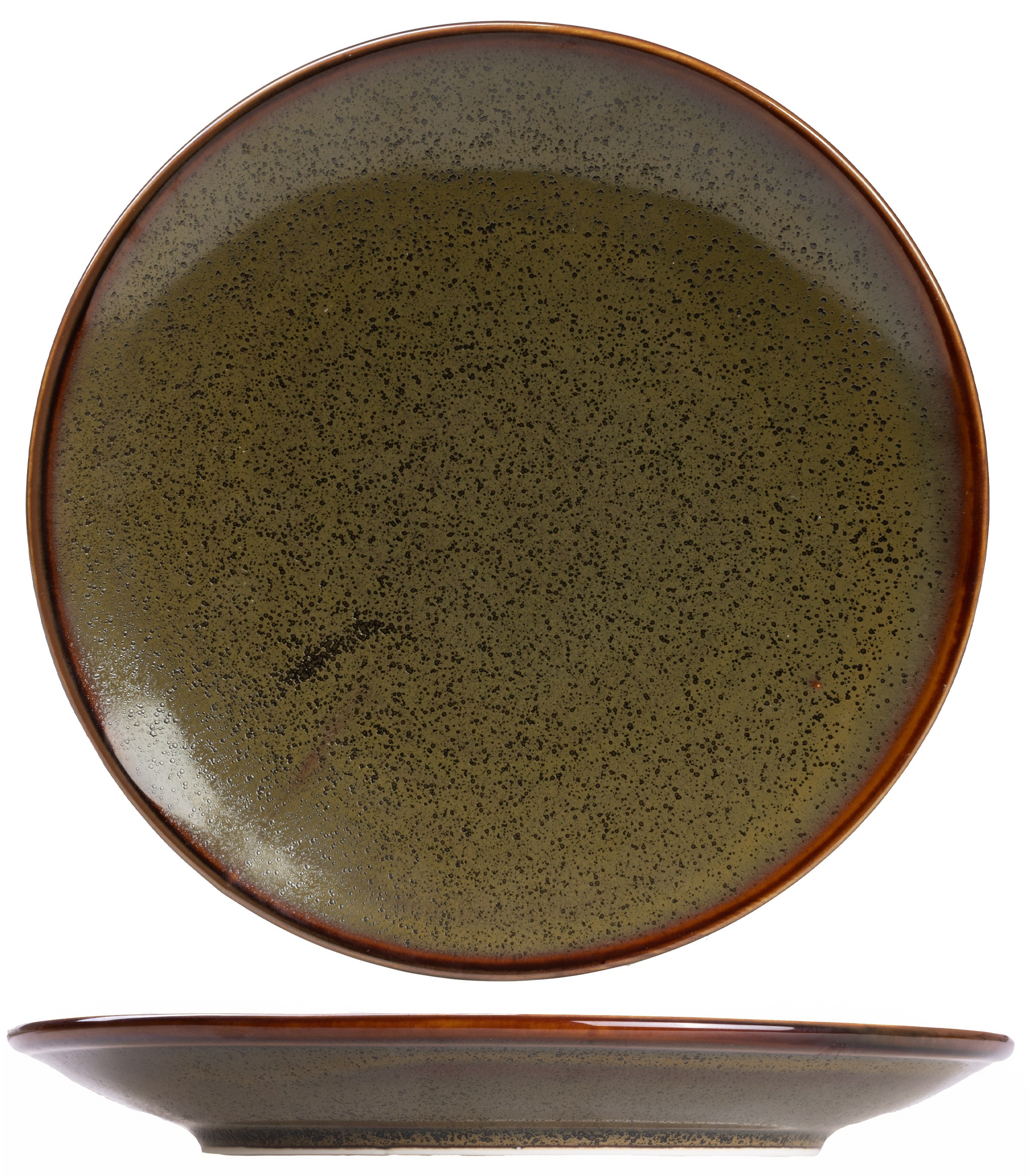17.5cm x 12cm x 1.5cm White Ceramic Gold leaves Berry Plate or Dish 